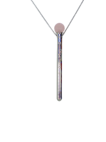 Minerva – Stainless Steel Wearable Vibrator - Silver