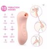 Generic Electric Sucking Massager - Rose