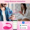 Sex Toys Vibrators Adult Toy - Remote Vibrator with App Control Vibradores, G Spot Vibrator with 9 Power Vibrations - Rose