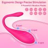 Sex Toys Vibrators Adult Toy - Remote Vibrator with App Control Vibradores, G Spot Vibrator with 9 Power Vibrations - Rose